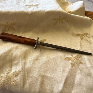 Vintage August Kullenberg Solinger Germany Knife Sharpening Tool/ Stick / Rod.